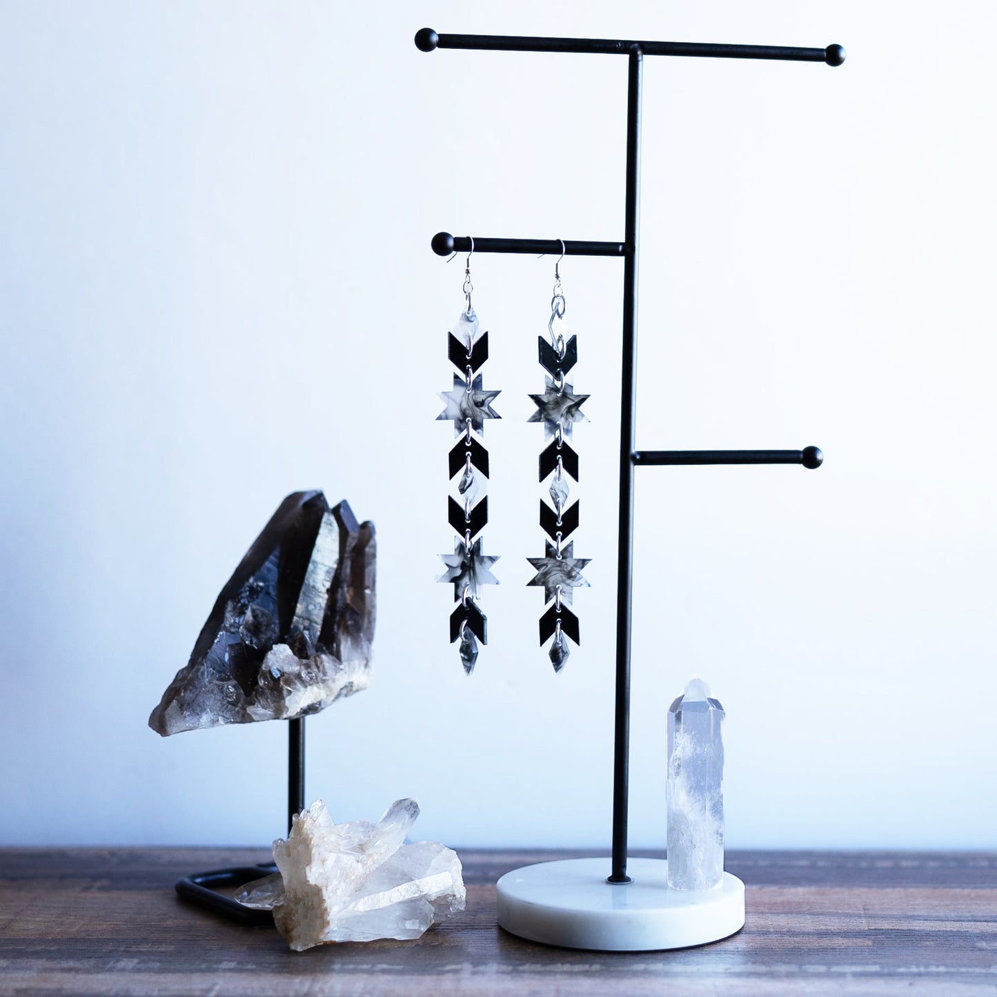 Star Blanket Drips // Smoky Quartz & Glossy Black - SACRD THNDR