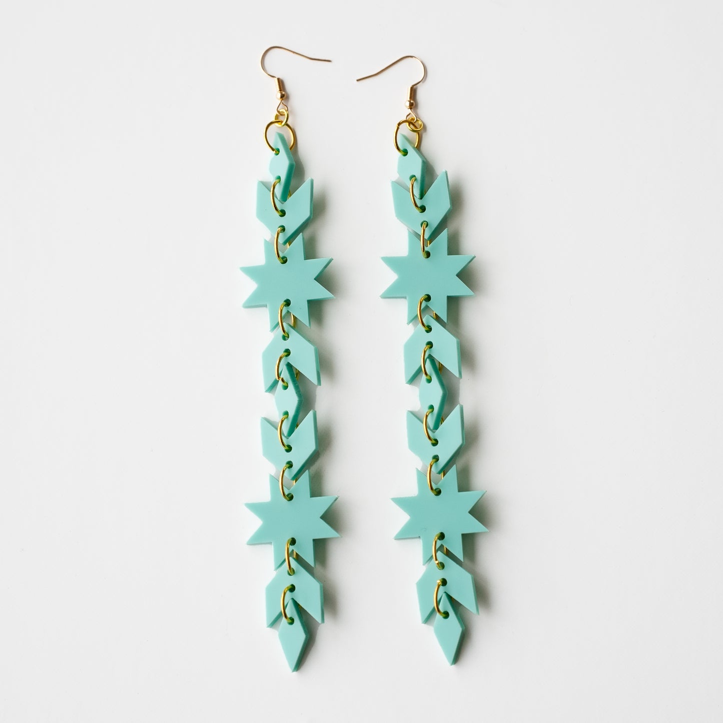 Star Blanket Drips // Tiffany Blue