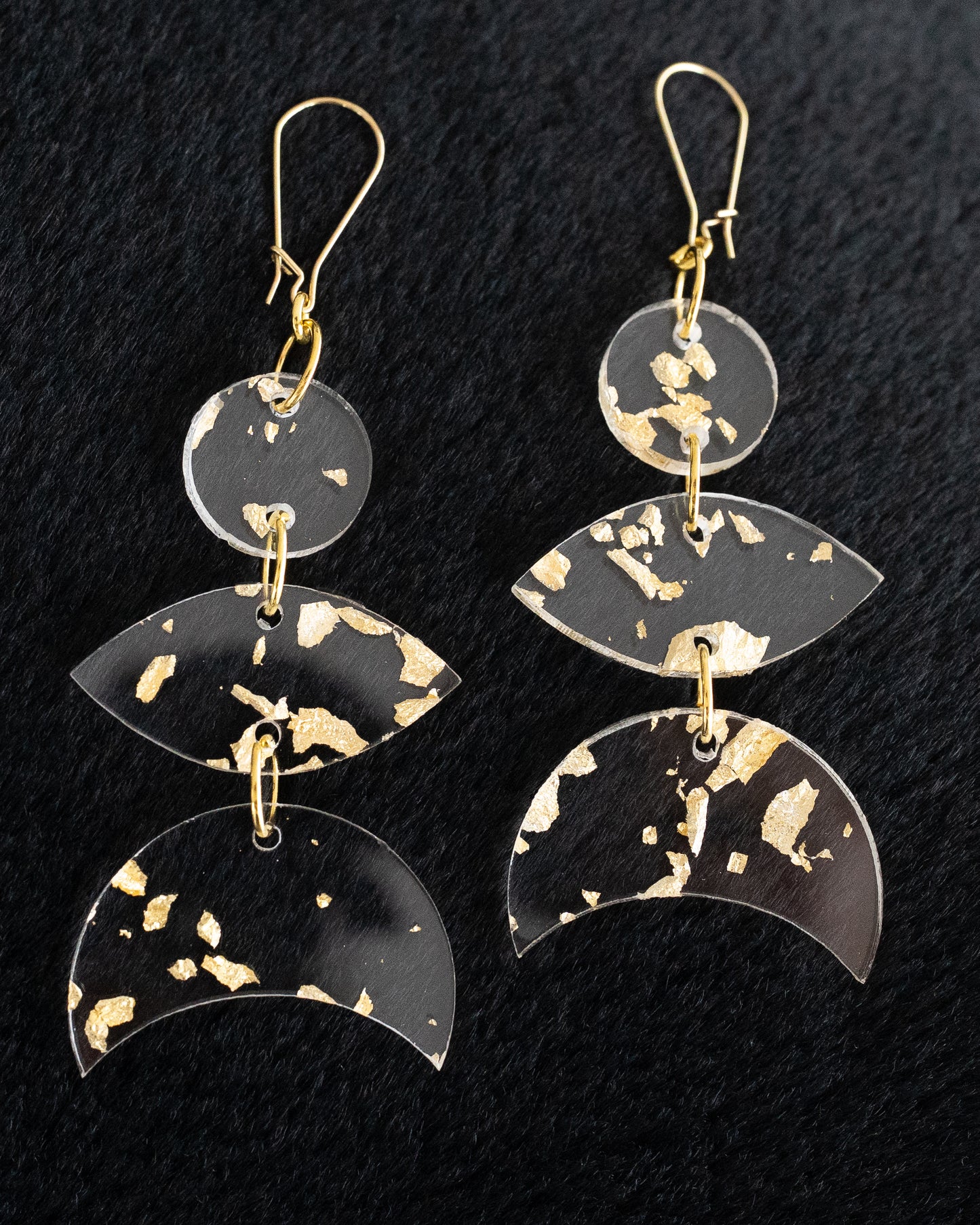 Mini Moons // Gold Flecks