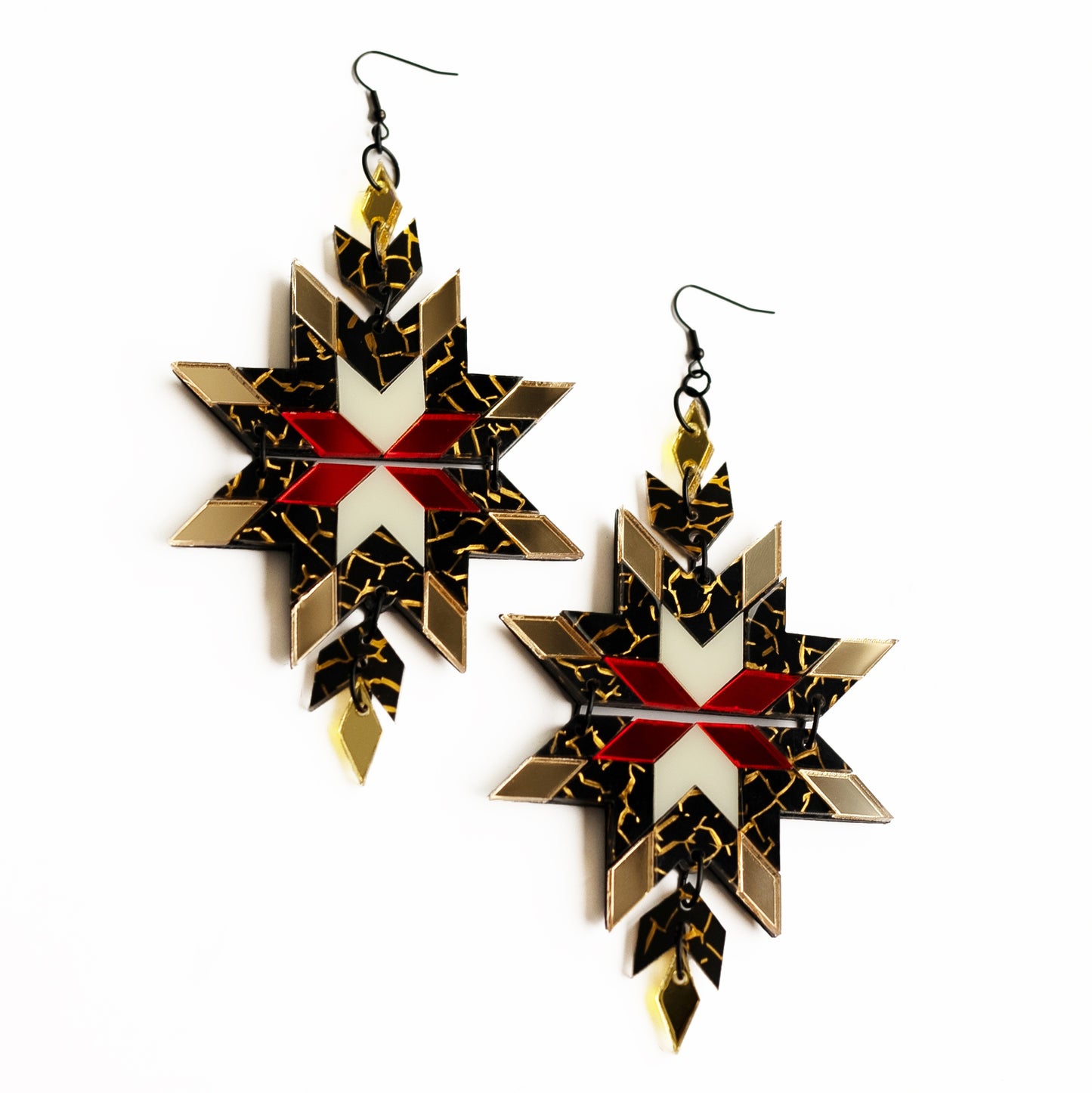 Star Blanket Statements // Pottery, Gold Mirror, Ivory and Red Mirror. - SACRD THNDR