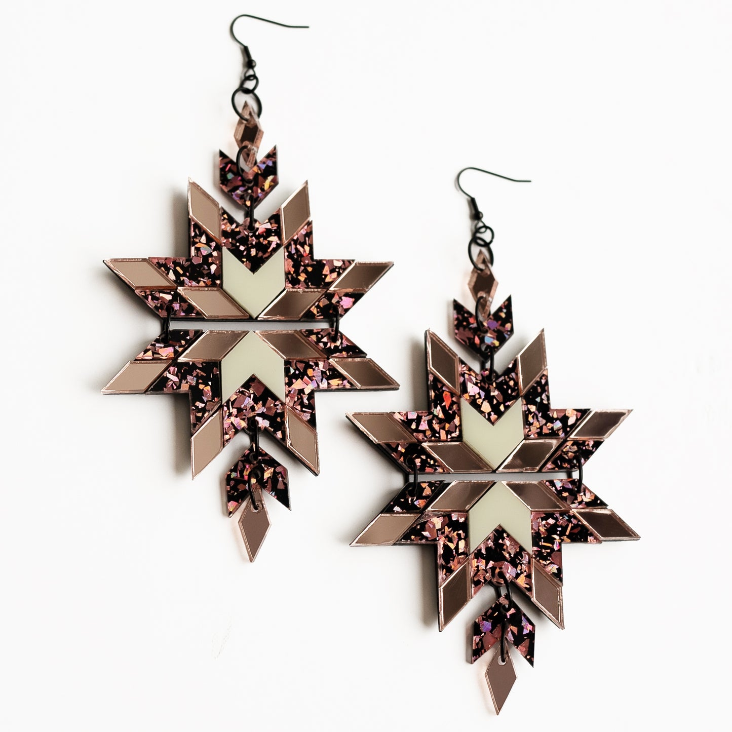 Star Blankets Statements // Rose Gold Mirror, Rose Gold Sparkle and Ivory - SACRD THNDR