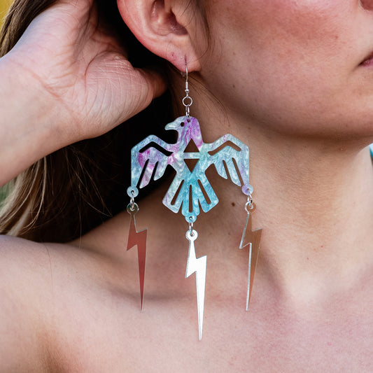 Thunderbirds // Fairy Floss + Iridescent