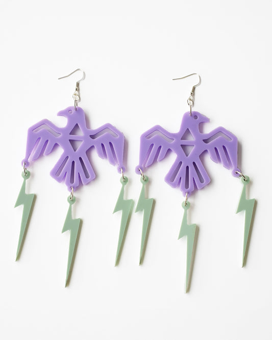 Thunderbirds // Lavender + Sea Moss Green