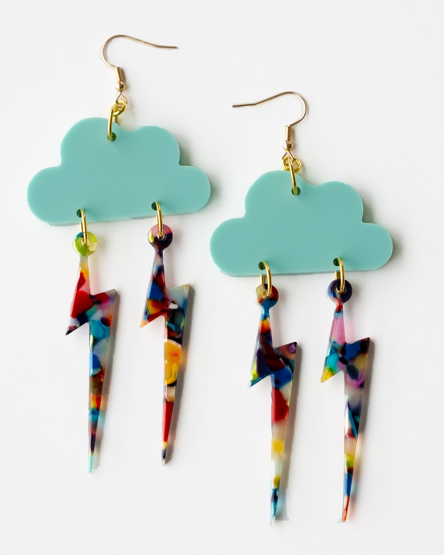 Storm Clouds // Tiffany Blue + Kaleidoscope