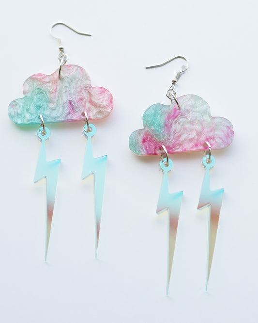 Storm Clouds // Cotton Candy + Iridescent