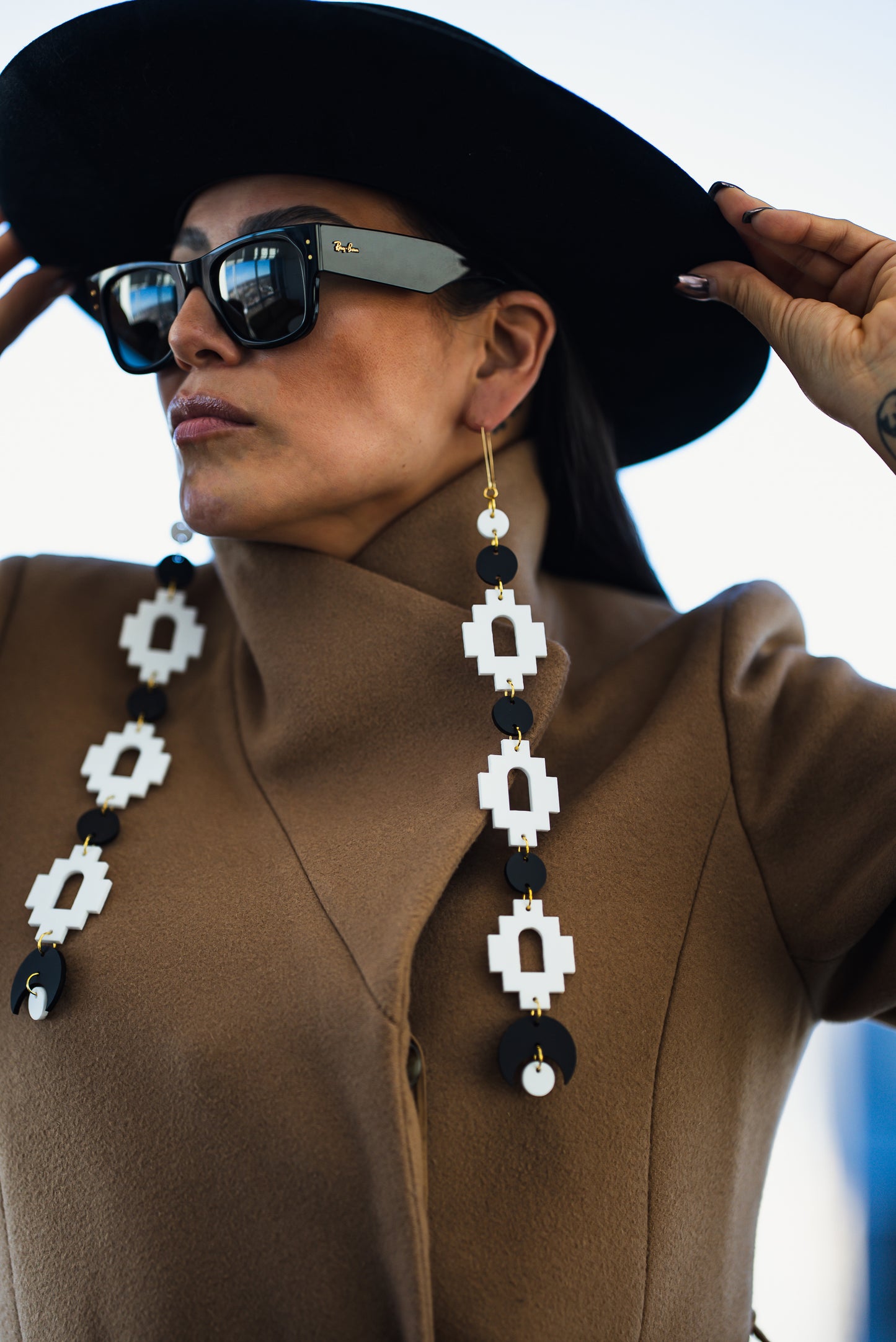 Sacred Portals Grand Cascades // Black + White