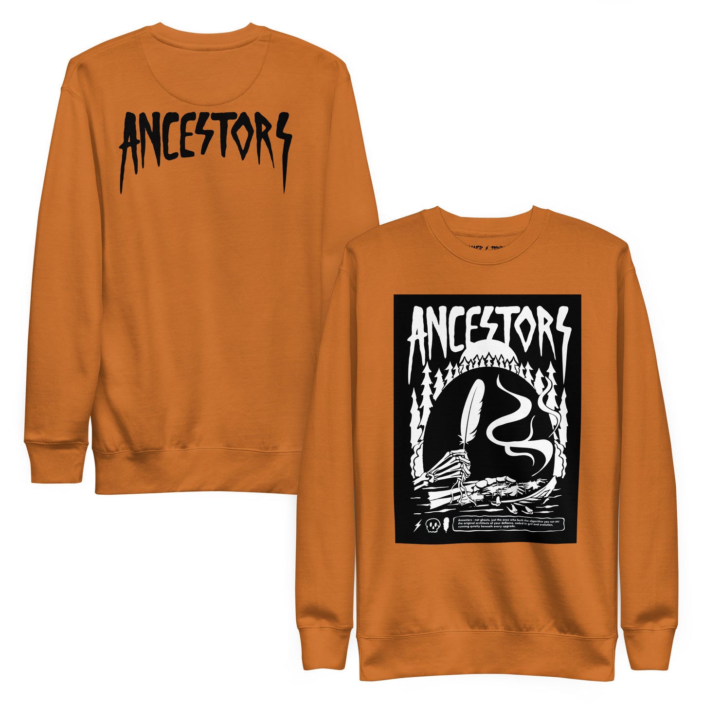 Ancestors // Adobe + Light Pink + Bone + Sky Blue Premium Sweatshirts