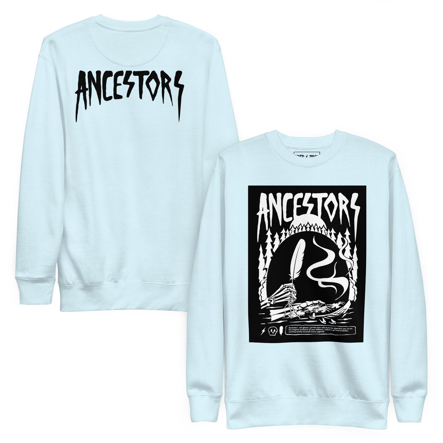 Ancestors // Adobe + Light Pink + Bone + Sky Blue Premium Sweatshirts