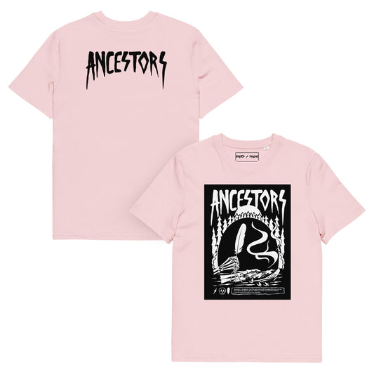 Ancestors // Cotton Pink + White Premium Tees