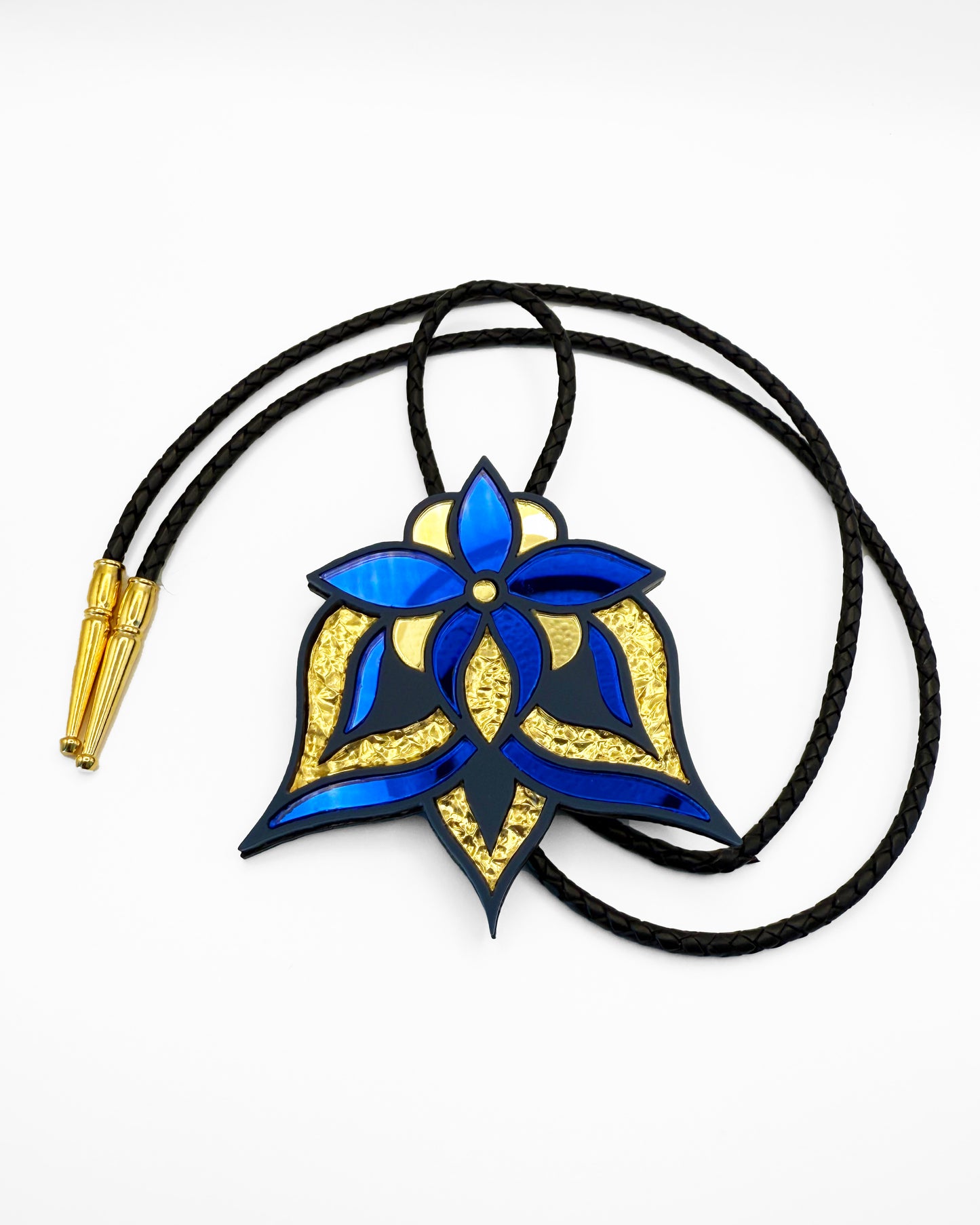 Prairie Bloom Bolo Tie | Electric Royal Blue