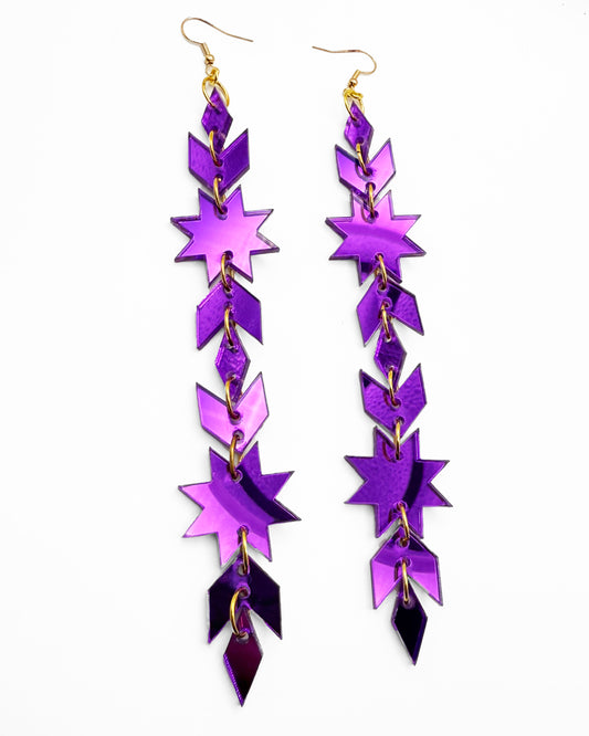 Star Blanket Drips | Purple Mirror