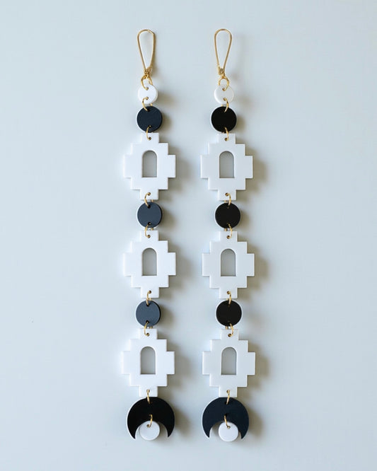 Sacred Portals Grand Cascades // Black + White