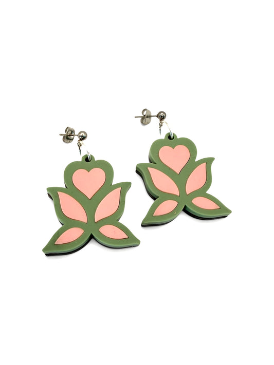 Mini Good Medicine Blooms | Sage Green + Rose Pink