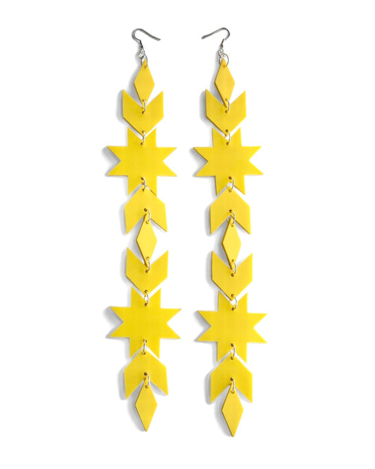 Runway Star Blanket Drips | Lightning Yellow