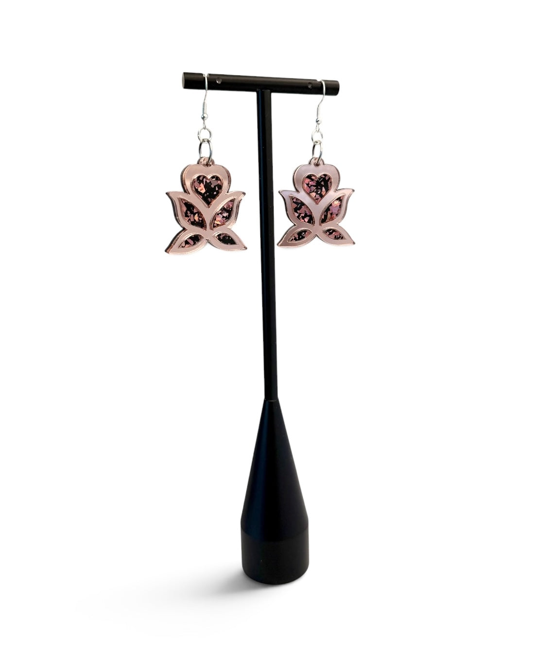 Mini Good Medicine Blooms | Rose Gold Mirror + Rose Gold Black Sparkle