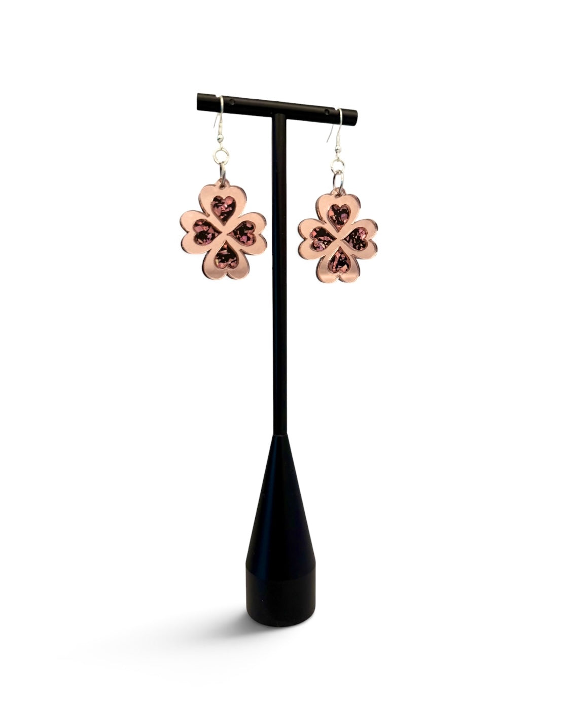 Mini Heart of the Prairies | Rose Gold Mirror + Rose Gold Black Sparkle